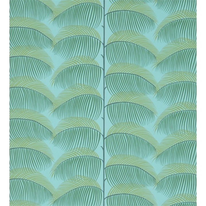 Papel pintado hojas de helecho estilo tropical - Biconia 565516
