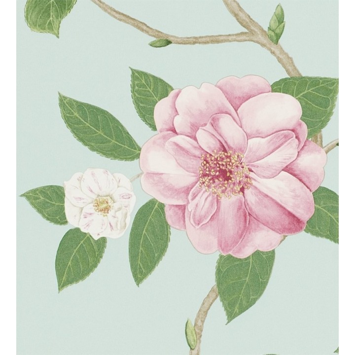 Papel pintado flores grandes al óleo románticas vintage - Dalva 565521