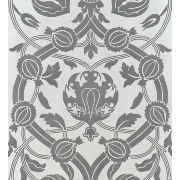 Papel pintado ornamental moderno flocado - Gaillard 565545