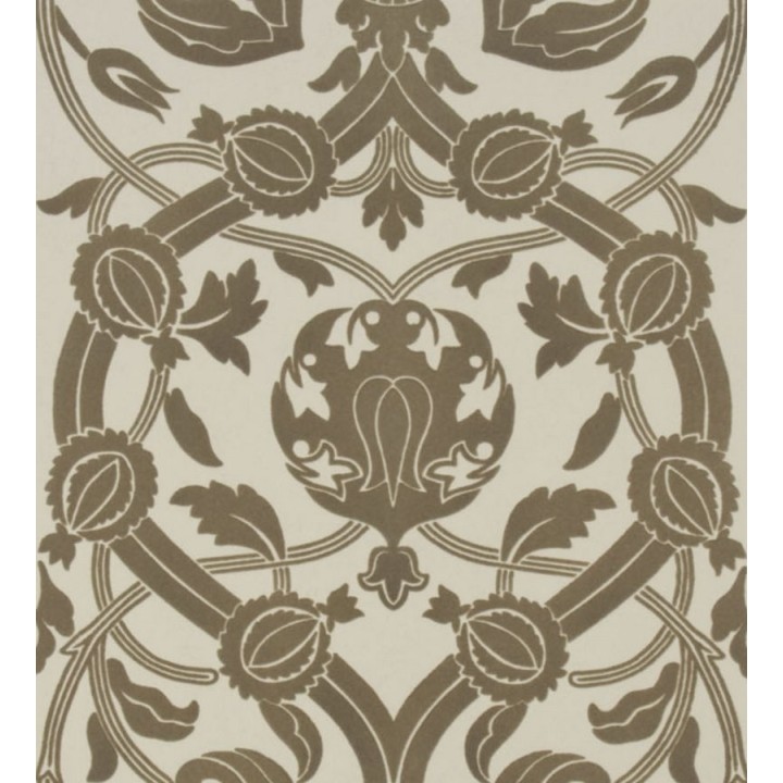 Papel pintado ornamental moderno flocado - Gaillard 565546
