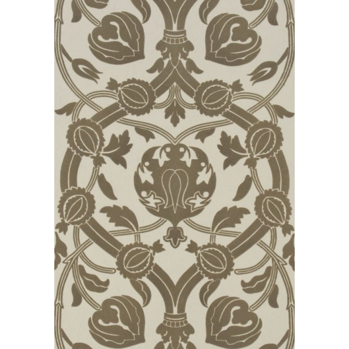 Papel pintado ornamental moderno flocado - Gaillard 565546