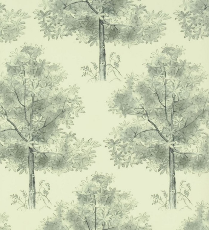 Papel pintado árboles artísticos diseño inglés - Esva 565548