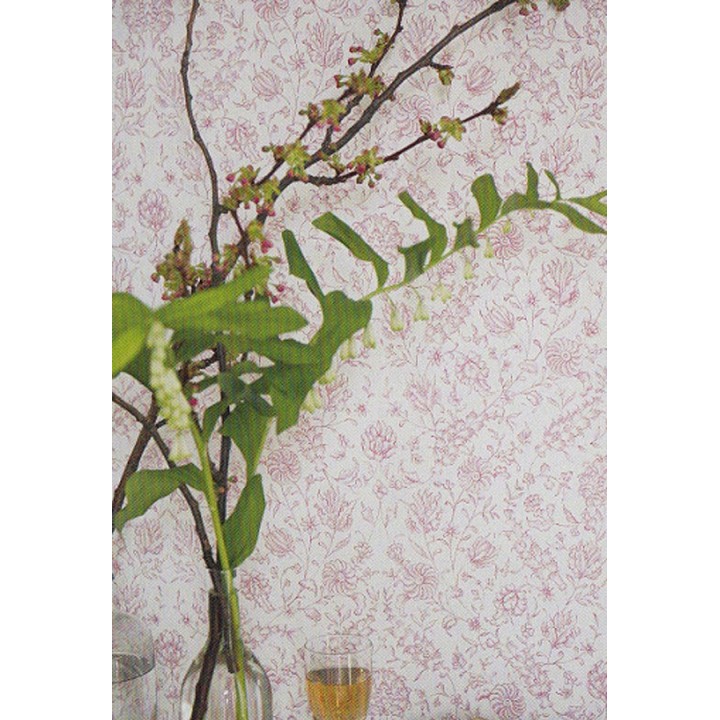 Papel pintado naturaleza de flores y hojas - Laelia 565556