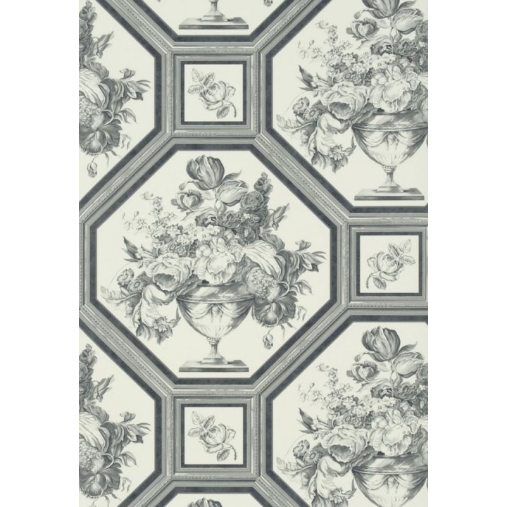 Papel pintado jarrones esplendorosos de flores vintage - Vasari 565567