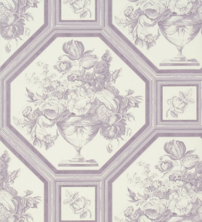 Papel pintado jarrones de flores vintage - Vasari 565573