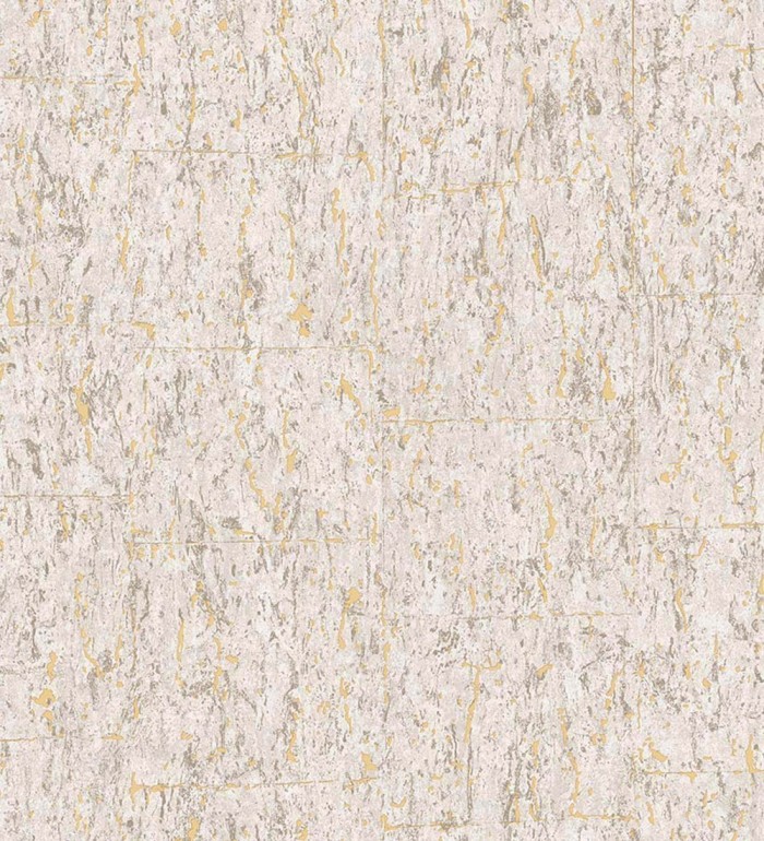 Papel pintado texturizado con inserciones color metalizado - Murat 676302