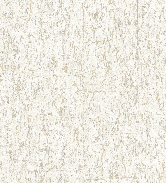 Papel pintado texturizado con inserciones color metalizado - Murat 676303