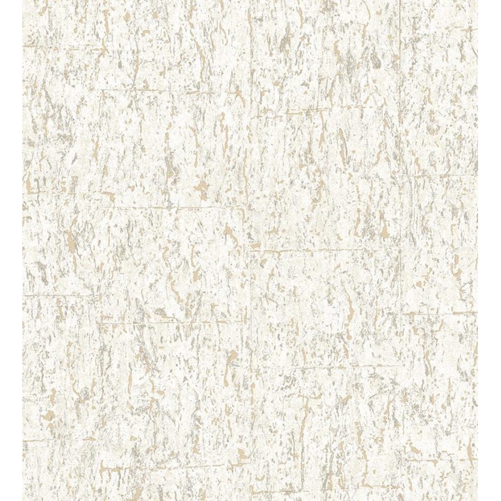 Papel pintado texturizado con inserciones color metalizado - Murat 676303