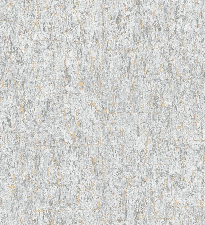 Papel pintado texturizado con inserciones color metalizado - Murat 676304