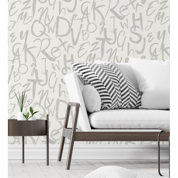 Papel pintado con letras estilo lettering - Freehand Letters 676310