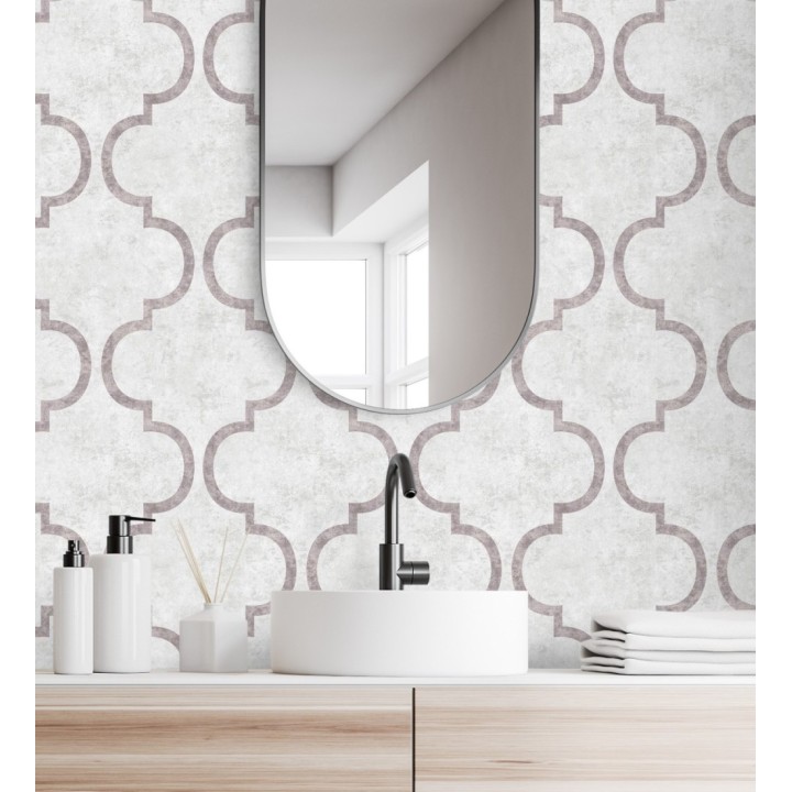 Papel pintado geométrico estilo finlandés - Helsinki Ornaments 676314