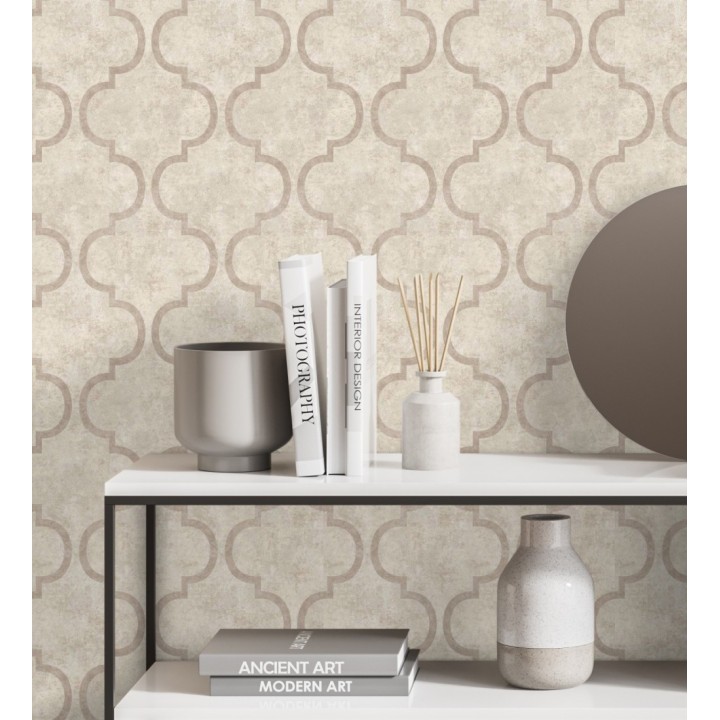 Papel pintado geométrico estilo finlandés - Helsinki Ornaments 676315