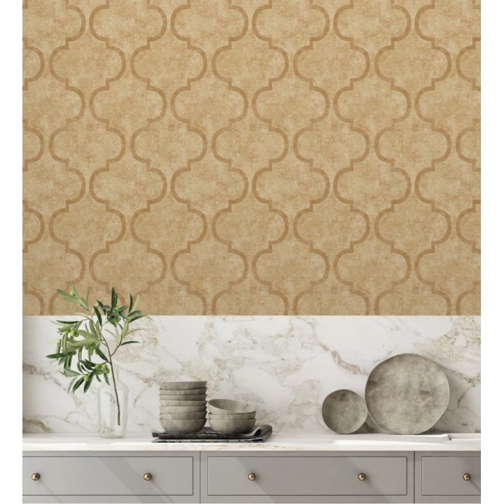 Papel pintado geométrico estilo finlandés - Helsinki Ornaments 676316