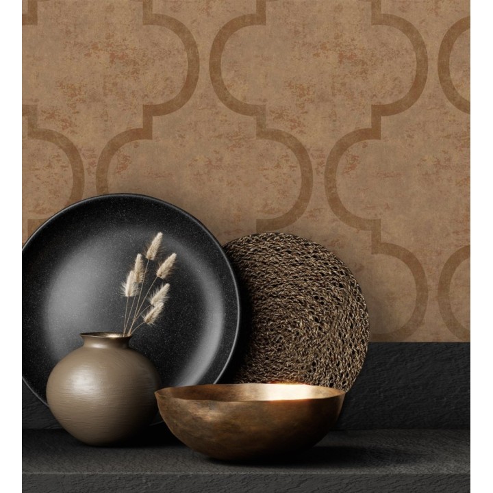 Papel pintado geométrico estilo finlandés - Helsinki Ornaments 676317