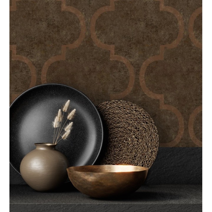 Papel pintado geométrico estilo finlandés - Helsinki Ornaments 676318