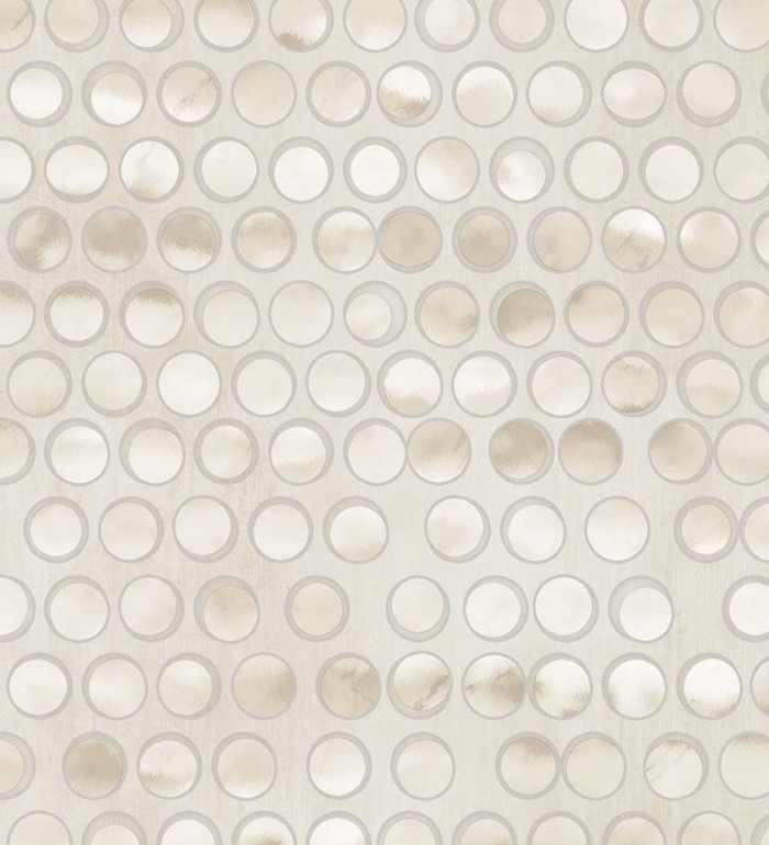 Papel pintado de círculos efecto 3d de estilo ecléctico - Eclectic Circles 676327