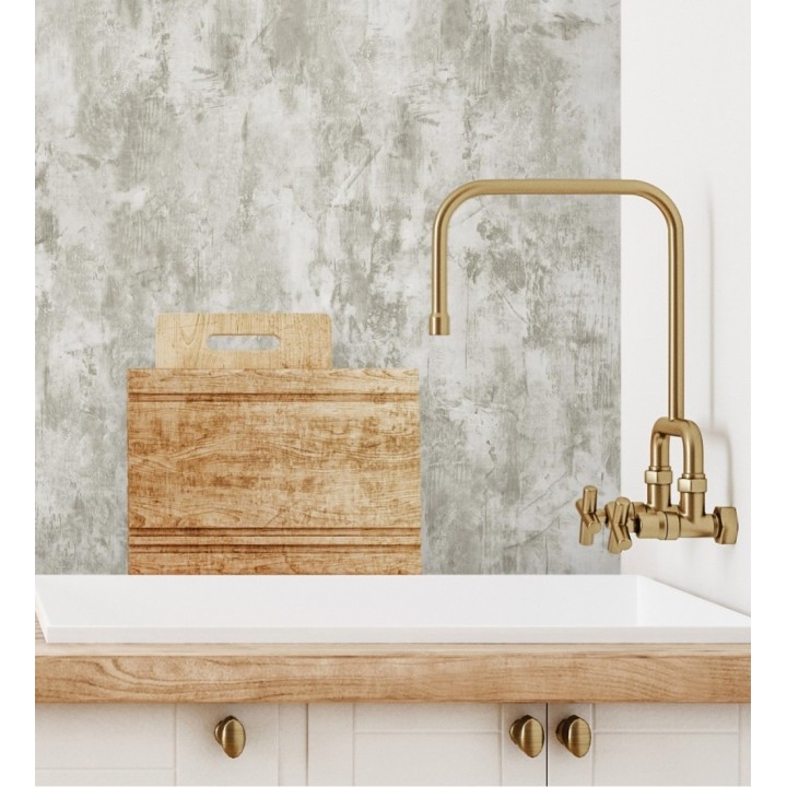 Papel pintado efecto hormigón con relieve - Myrtos Stone 676332