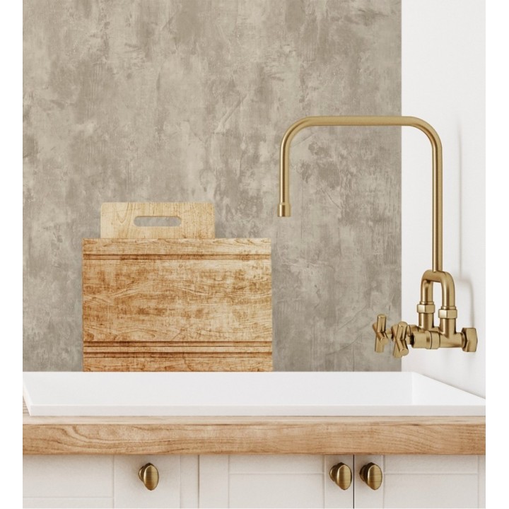 Papel pintado efecto hormigón con relieve - Myrtos Stone 676333