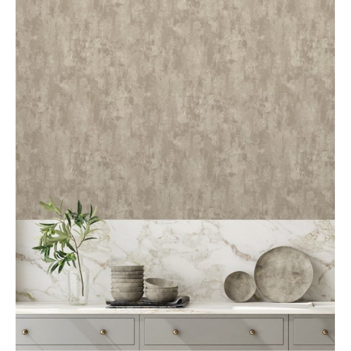 Papel pintado efecto hormigón con relieve - Myrtos Stone 676333
