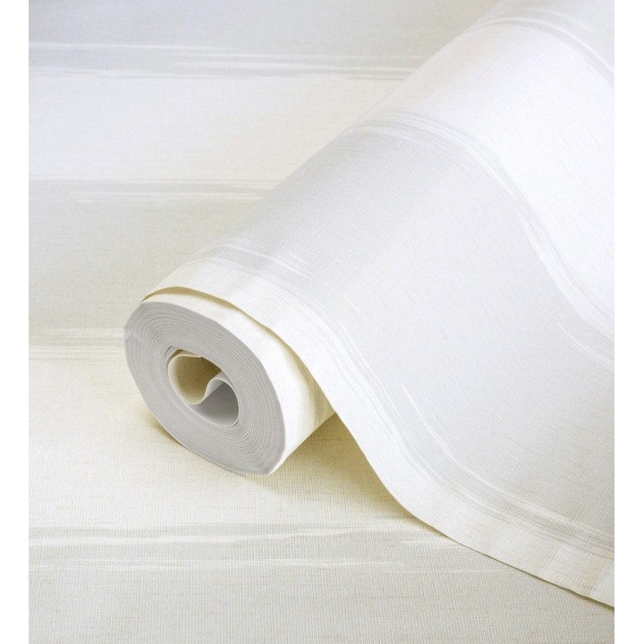 Papel pintado rayas con textura efecto textil - Tamil Etnik Stripe 676344