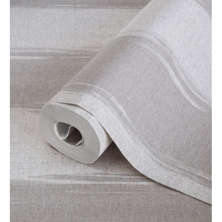 Papel pintado rayas con textura efecto textil - Tamil Etnik Stripe 676346