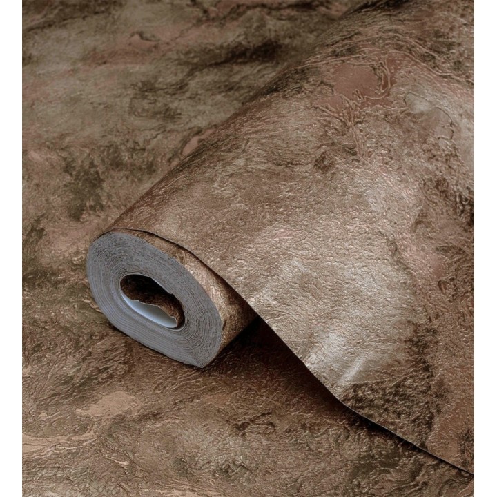 Papel pintado estuco y toques metalizados con relieve - Neptune Stone Texture 676359