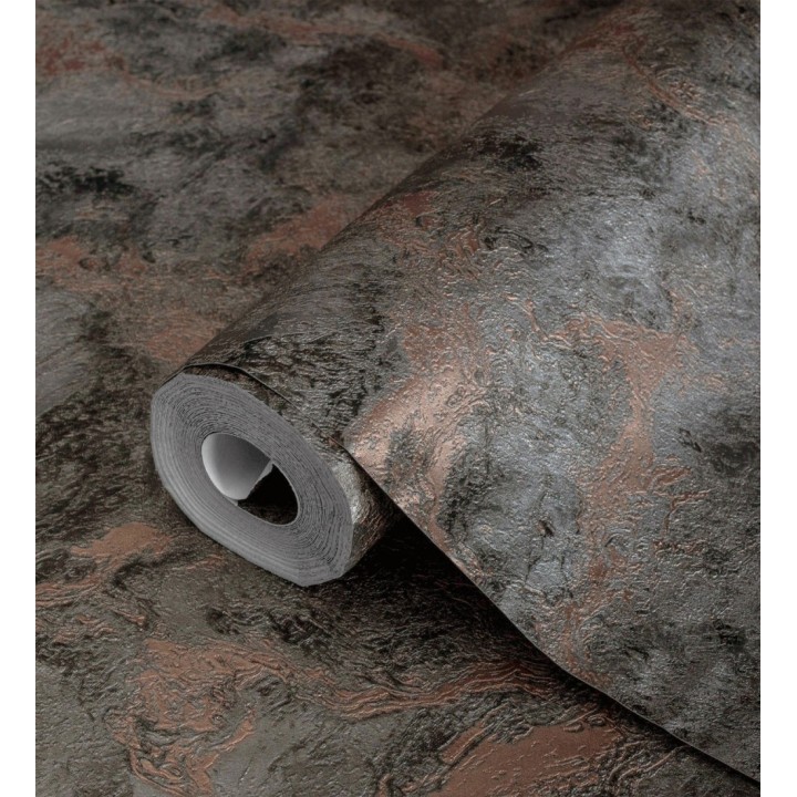 Papel pintado estuco y toques metalizados con relieve - Neptune Stone Texture 676360