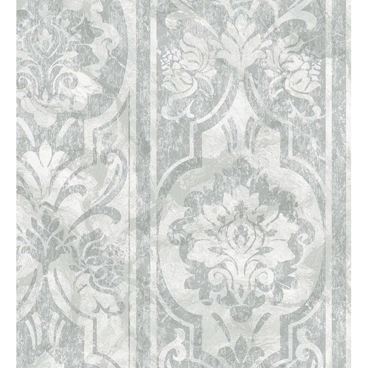 Papel pintado de estilo victoriano sobre estuco con relieve - Neptune Stone 676361