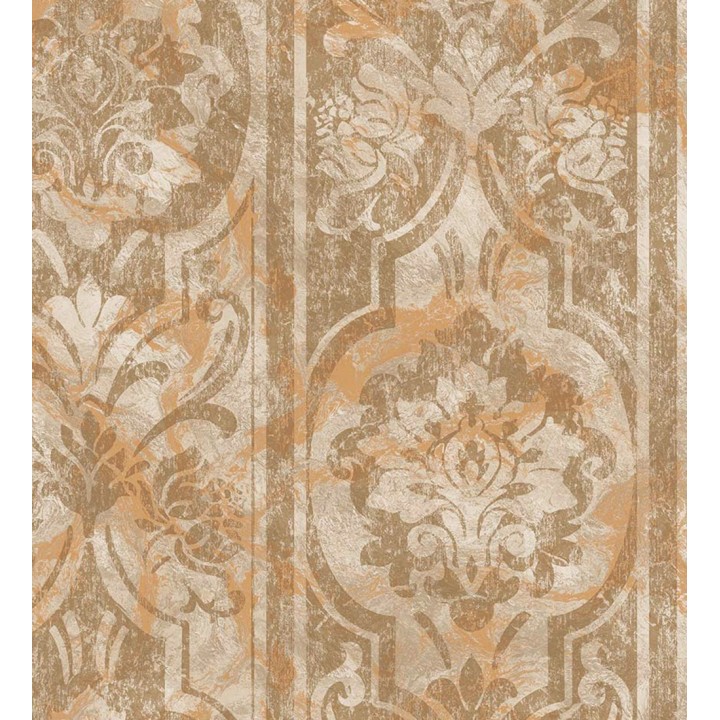 Papel pintado de estilo victoriano sobre estuco con relieve - Neptune Stone 676362