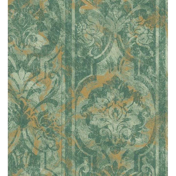 Papel pintado de estilo victoriano sobre estuco con relieve - Neptune Stone 676363