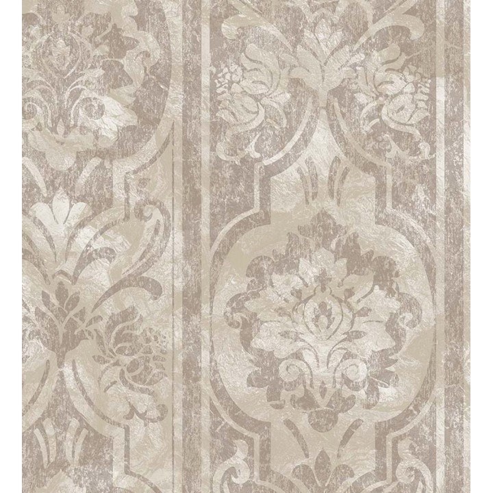 Papel pintado de estilo victoriano sobre estuco con relieve - Neptune Stone 676364