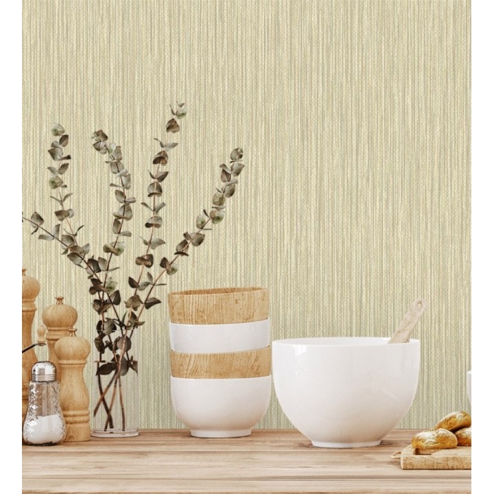 Papel pintado efecto fibra vegetal con relieve - Saratov Texture 676385
