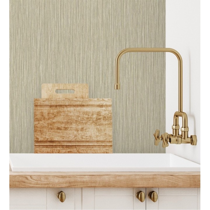 Papel pintado efecto fibra vegetal con relieve - Saratov Texture 676386