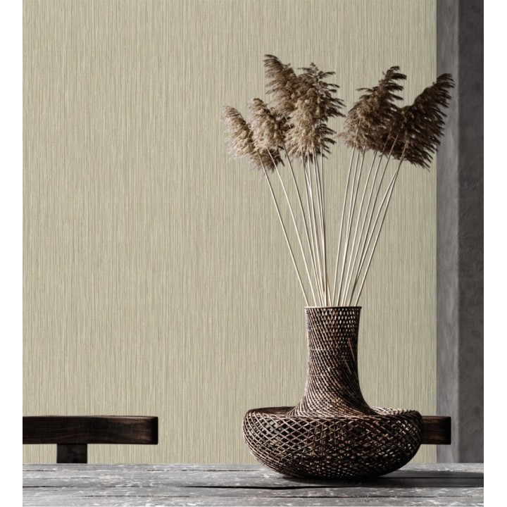 Papel pintado efecto fibra vegetal con relieve - Saratov Texture 676386