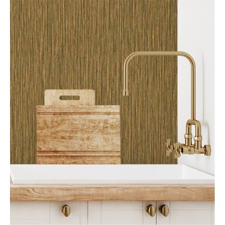 Papel pintado efecto fibra vegetal con relieve - Saratov Texture 676387