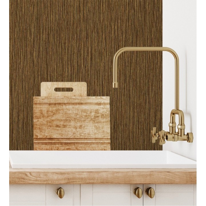 Papel pintado efecto fibra vegetal con relieve - Saratov Texture 676388