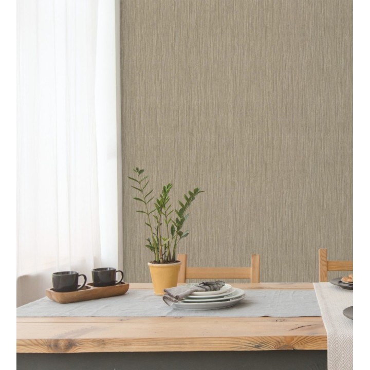 Papel pintado efecto fibra vegetal con relieve - Saratov Texture 676389