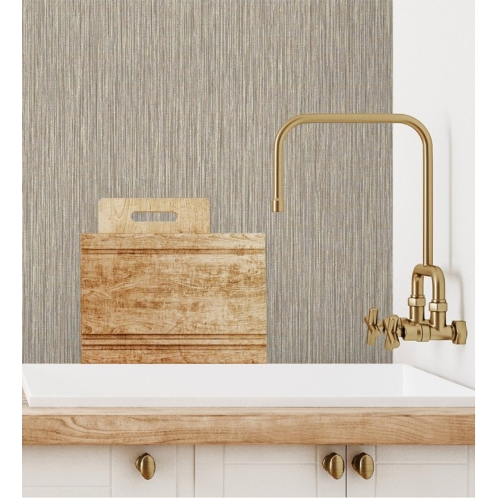 Papel pintado efecto fibra vegetal con relieve - Saratov Texture 676390