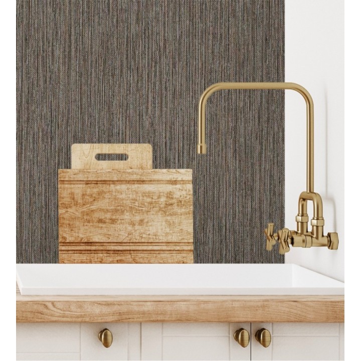 Papel pintado efecto fibra vegetal con relieve - Saratov Texture 676392