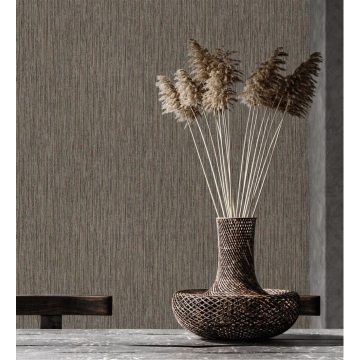Papel pintado efecto fibra vegetal con relieve - Saratov Texture 676392