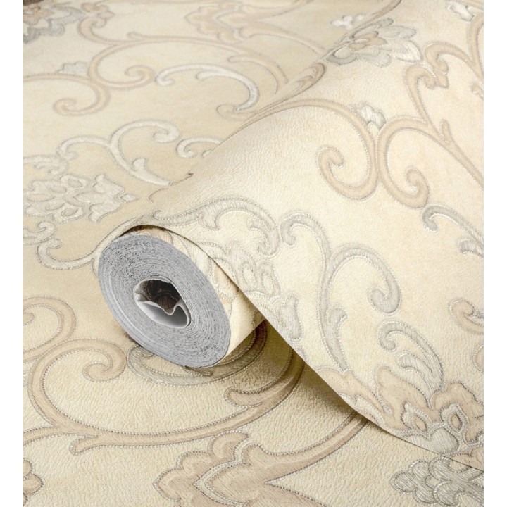 Papel pintado damasco bordado en relieve - Osman Classic 676863