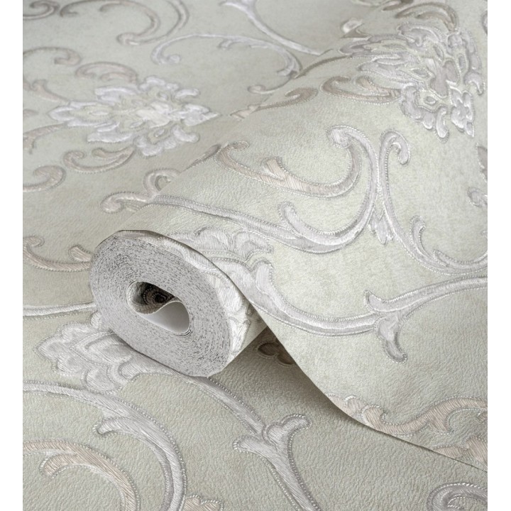 Papel pintado damasco bordado en relieve - Osman Classic 676864