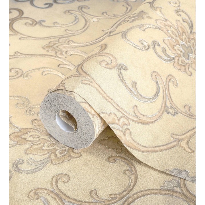 Papel pintado damasco bordado en relieve - Osman Classic 676865