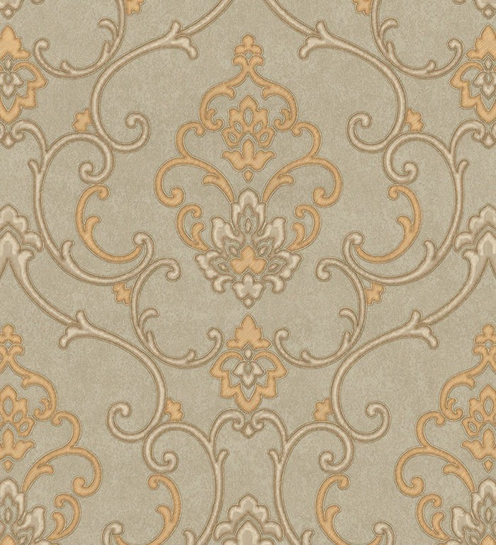 Papel pintado damasco bordado en relieve - Osman Classic 676866