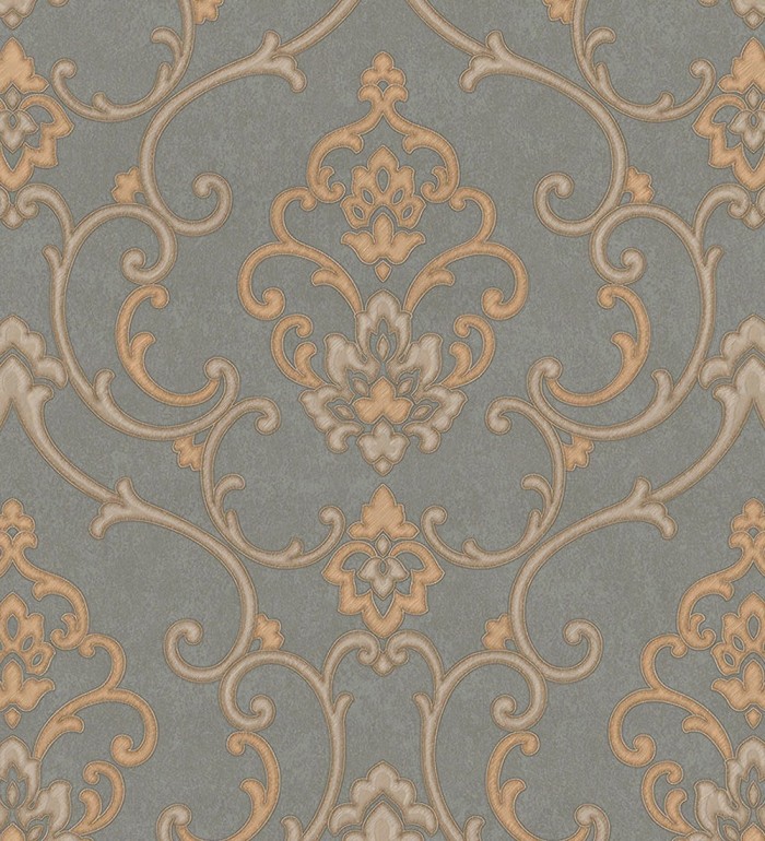 Papel pintado damasco bordado en relieve - Osman Classic 676867