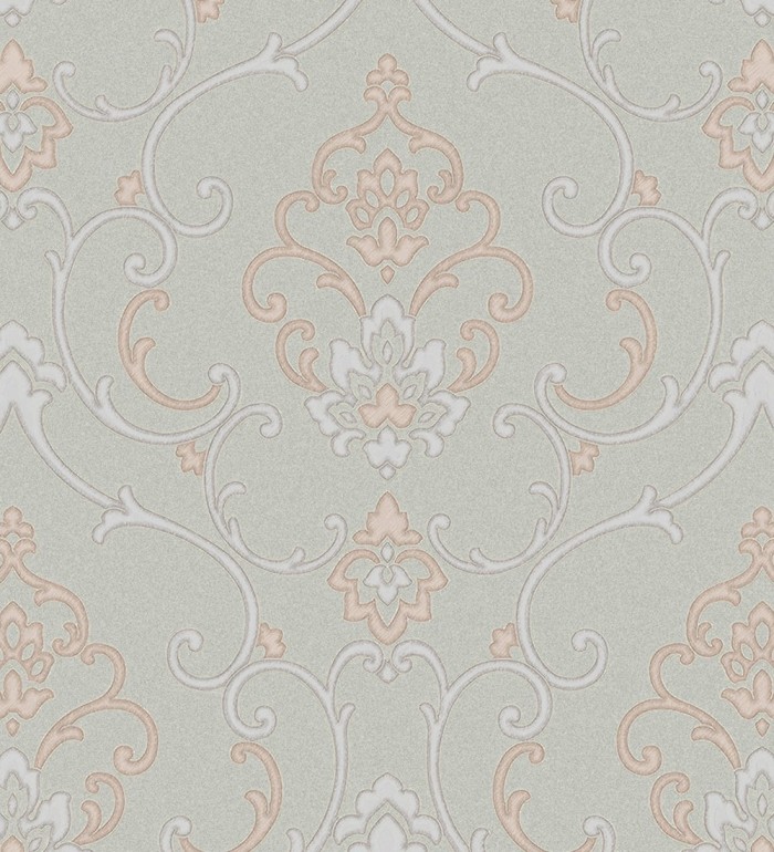 Papel pintado damasco bordado en relieve - Osman Classic 676868