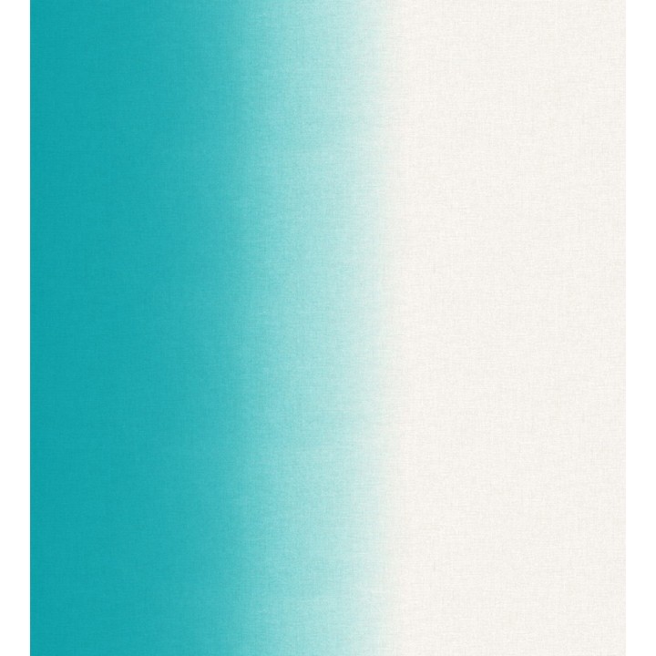 Papel pintado rayas anchas difuminadas tonos turquesa - Astrid Colours 676892
