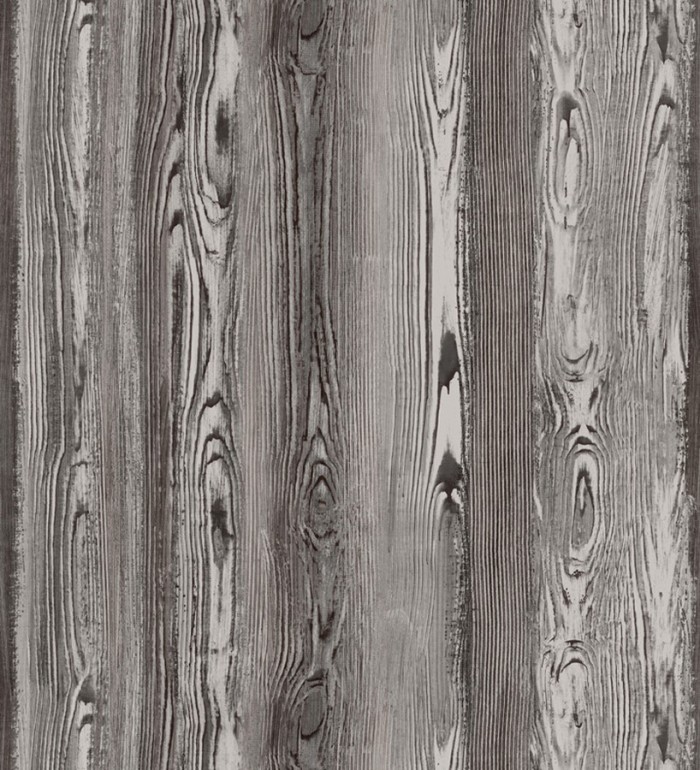 Papel pintado madera veteada oscura - Balkan Hills 676896