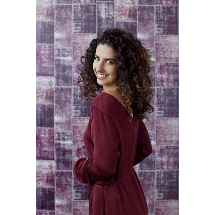 Papel pintado mosaico textil estilo boho - Boho Mosaic 676900