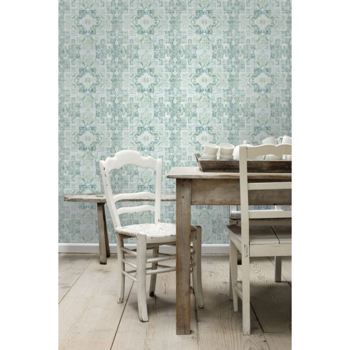 Papel pintado mosaico étnico estilo boho - Boho Etnik 676905